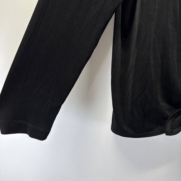 Chicos Travelers Women's Cardigan Jacket Size XL Tie Front Long Sleeve Stretch - Picture 4 of 5